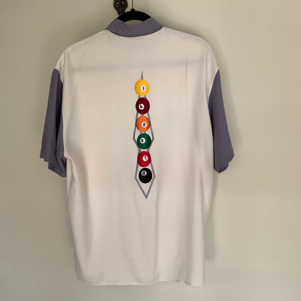 Bobby Chan Men’s Billiard/bowling shirt Size S